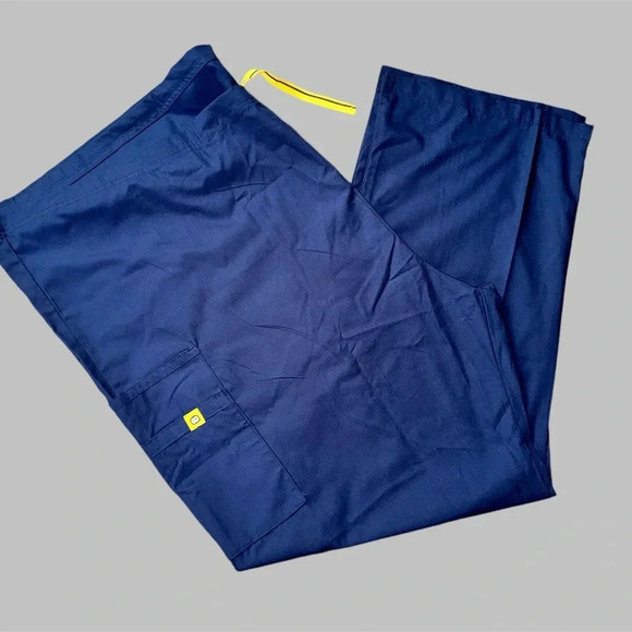 Wonder Wink Origins Scrub Bottoms Pants Navy Blue Size 5X New - Picture 2 of 7